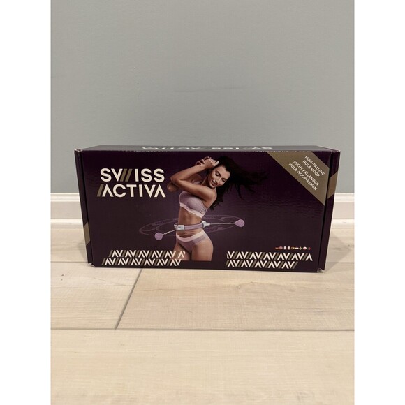 Swiss Activa Infinity Hoop Weighted Hula Hoop - Picture 1 of 4